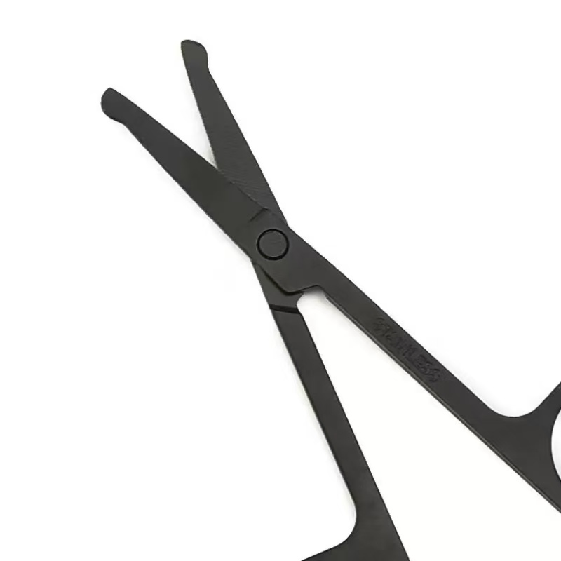 Original Wholesale Stainless Steel Makeup Artist Round Nose Hair Beauty Eyebrow Scissor