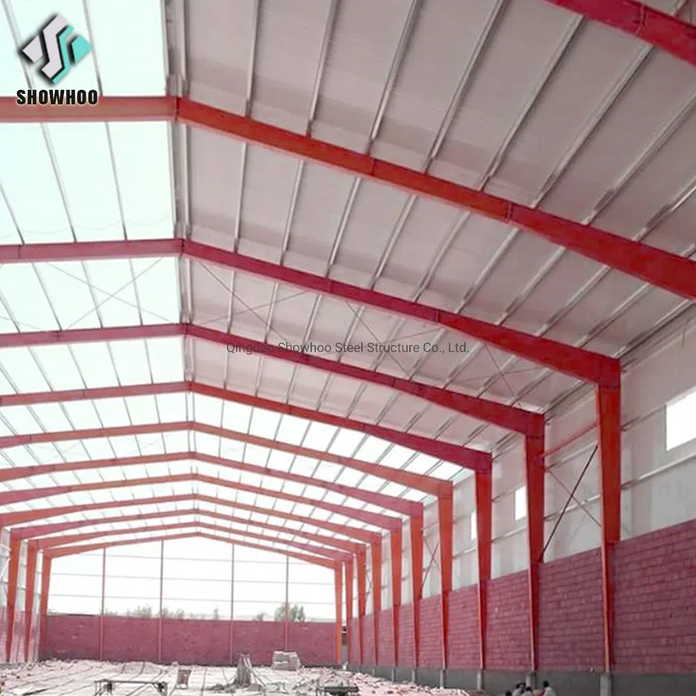 Low Cost High Rise Modern Design Prefabricated Steel Structure Warehouse Building