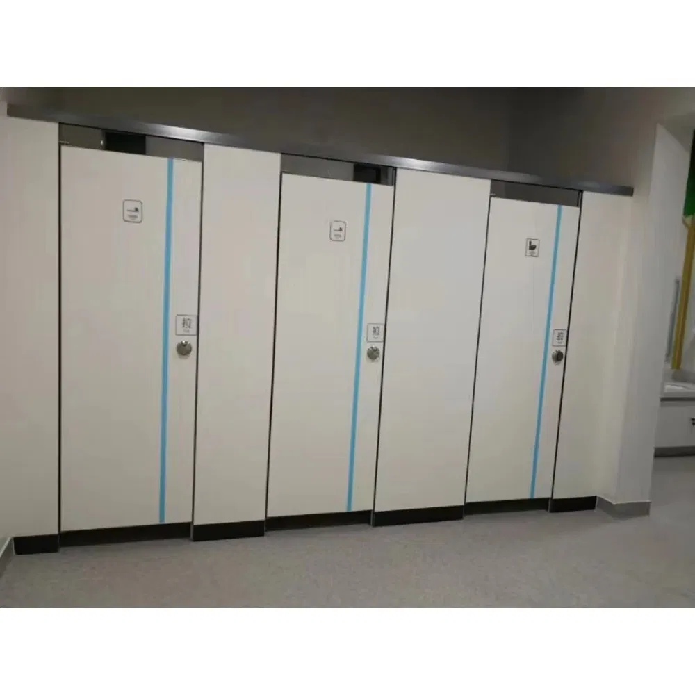 100% Waterproof Floor Braced HPL Washroom Compact Laminate Toilet Cubicle Partition Board