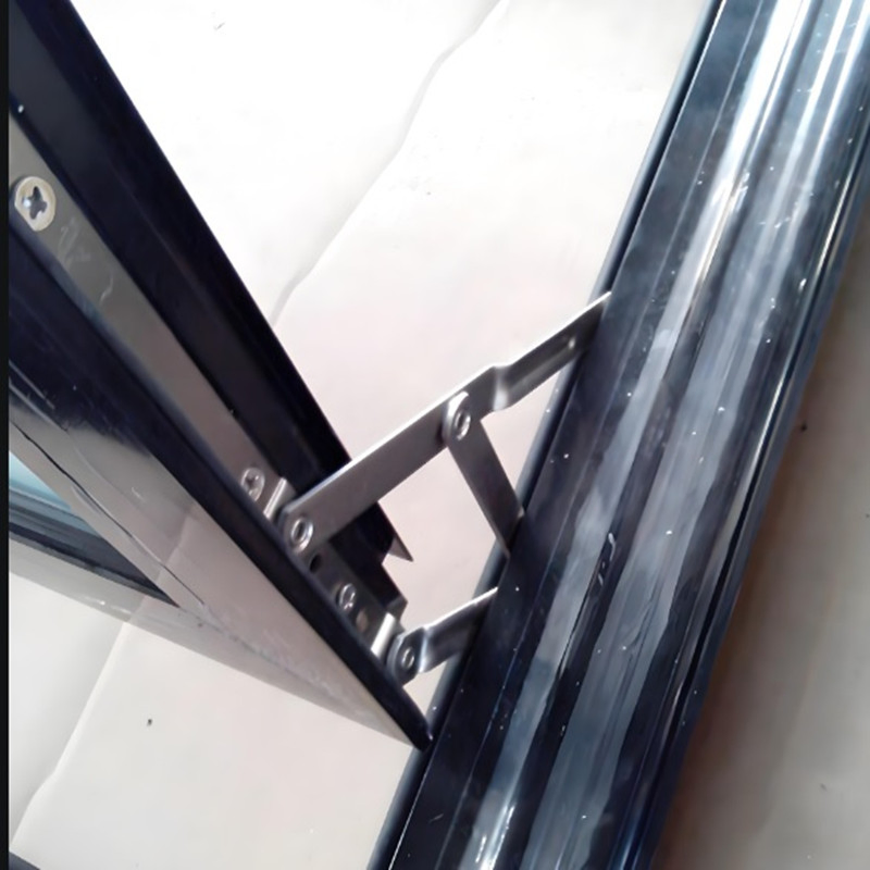 Energy-Efficient Triple Hollow Glass UPVC Side Swing Window