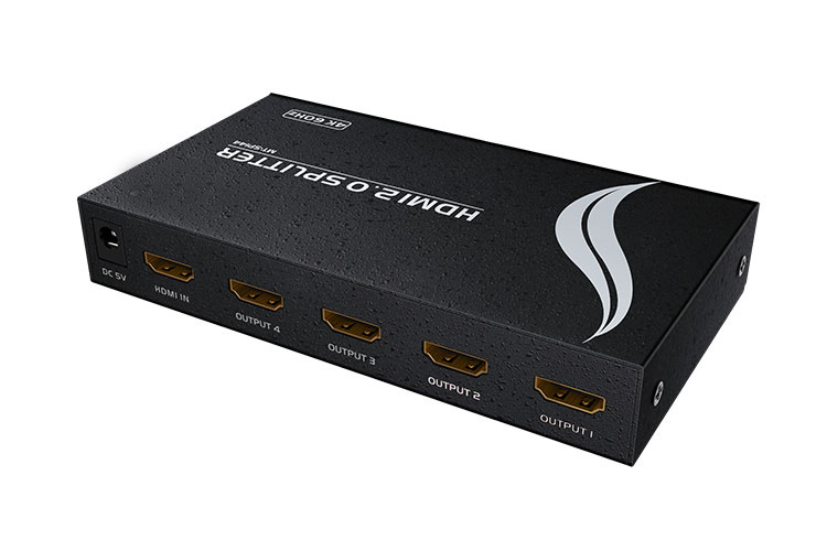 Разветвитель HDMI 1x4 4K 30Hz, промышленный