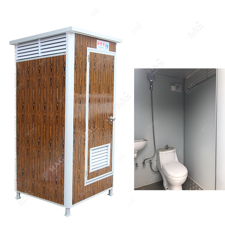 Modern Design Roto Moulding PE Squat Restroom Trailers Modular Temporary Mobile Toilet