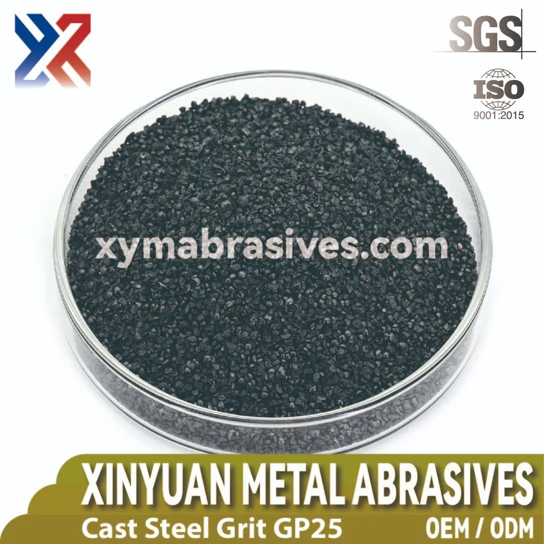 Gp Type Cast Steel Grit for Structural Steel and Fabrication Shot Blasting
