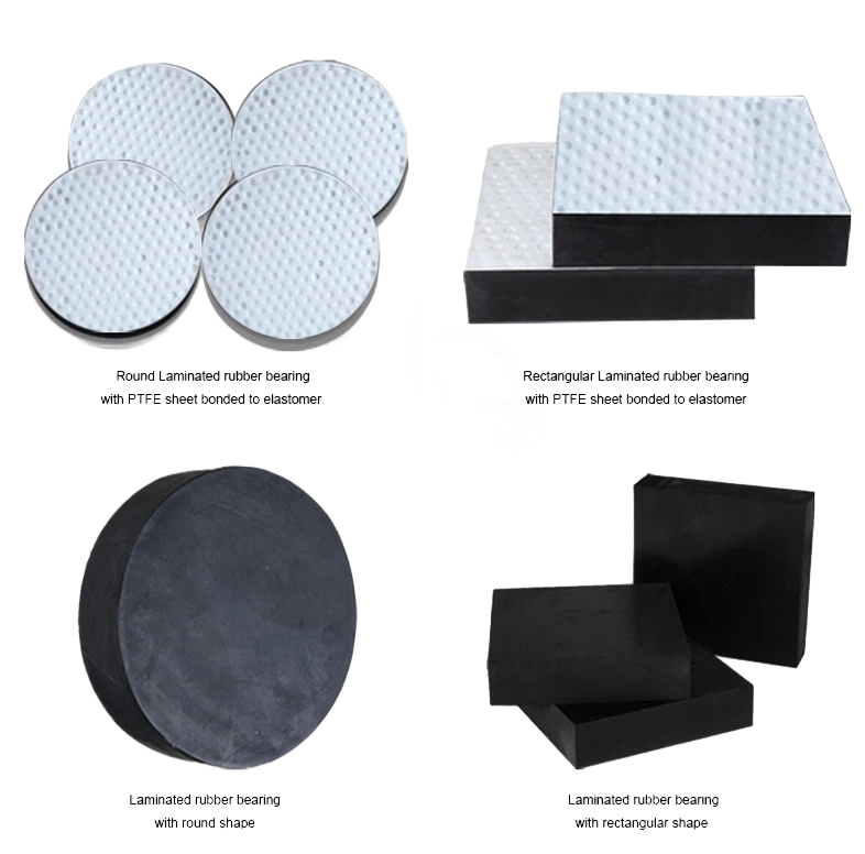 High-Quality and Elastic and Weather-Resistant and Maintenance-Free Bearing Pad for Bridge