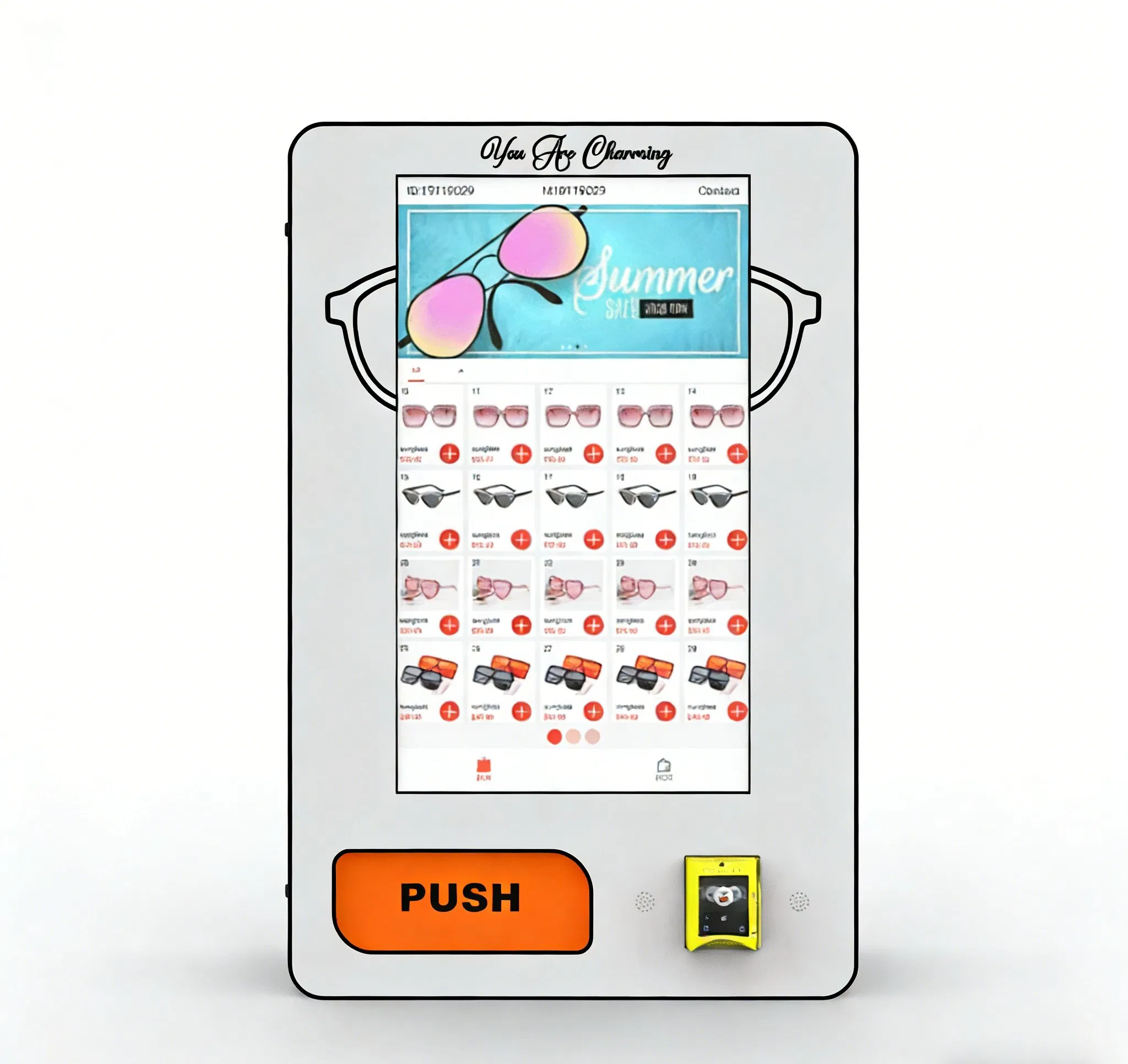 Card Payment-Enabled Mini Wall-Mounted E-Cigarette Vending Machine for Bars