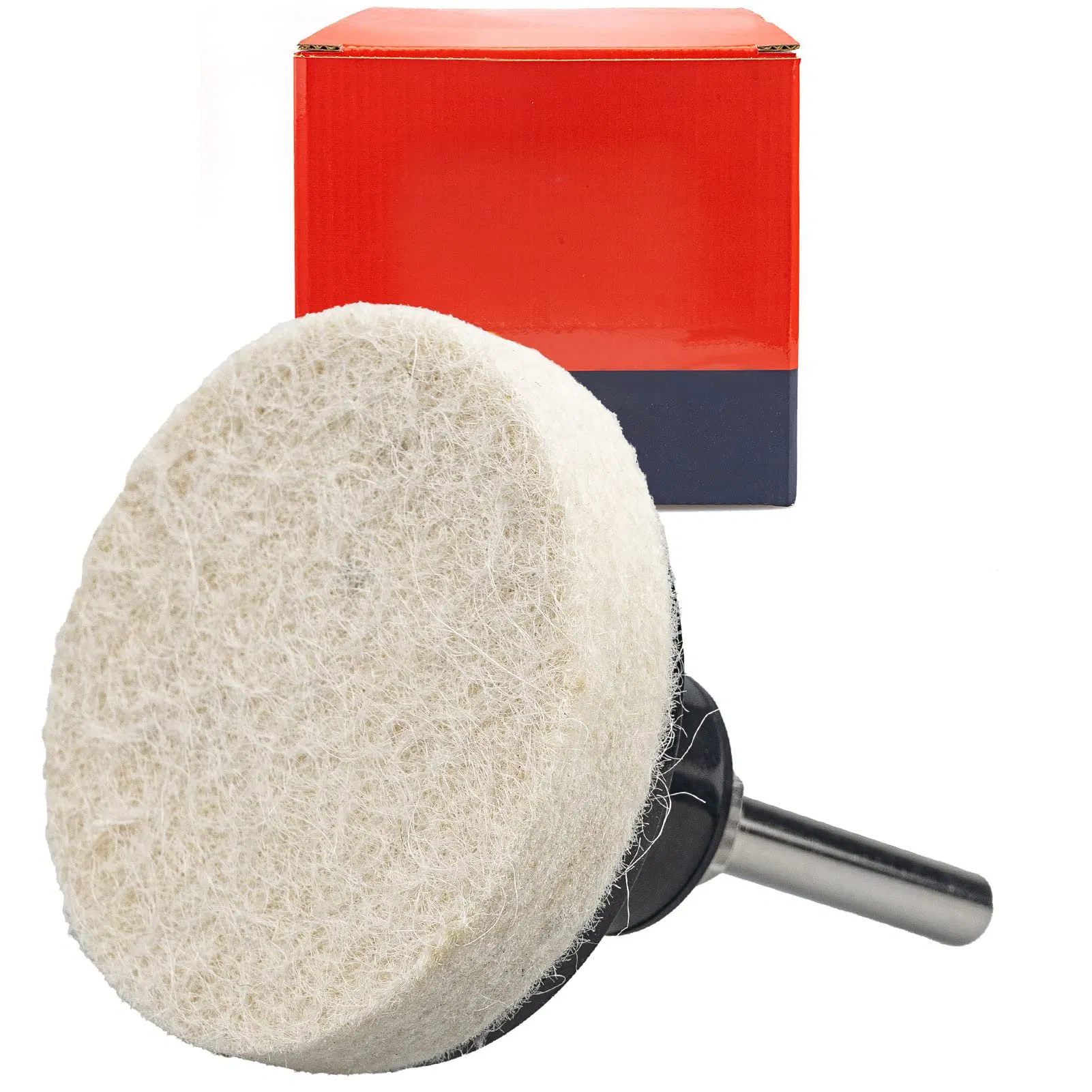 Wool Fabric Quick Change Disc Roll Lock Surface Polishing Buffing Pads Wheels with