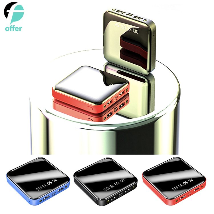 10000m Ah Fashion Wallet Power Bank