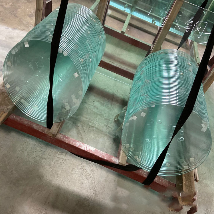 Bespoke 5mm 6mm Clear Round Tempered Toughened Table Top Glass for Patio