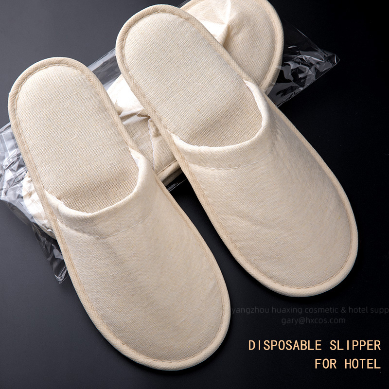 Wholesale SPA Slippers Unisex Non-Slip Closed Toe Disposable Slippers for Guests, Bathroom, Bedroom, Hotel, House, Bride, Travel