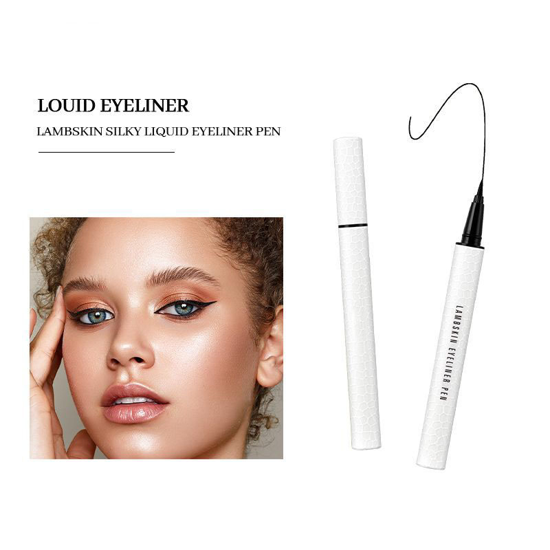 Lambskin-Smooth Eyeliner, Waterproof, Smudge-Proof, Long-Lasting, Ultra-Fine, Quick-Drying Liquid Eyeliner