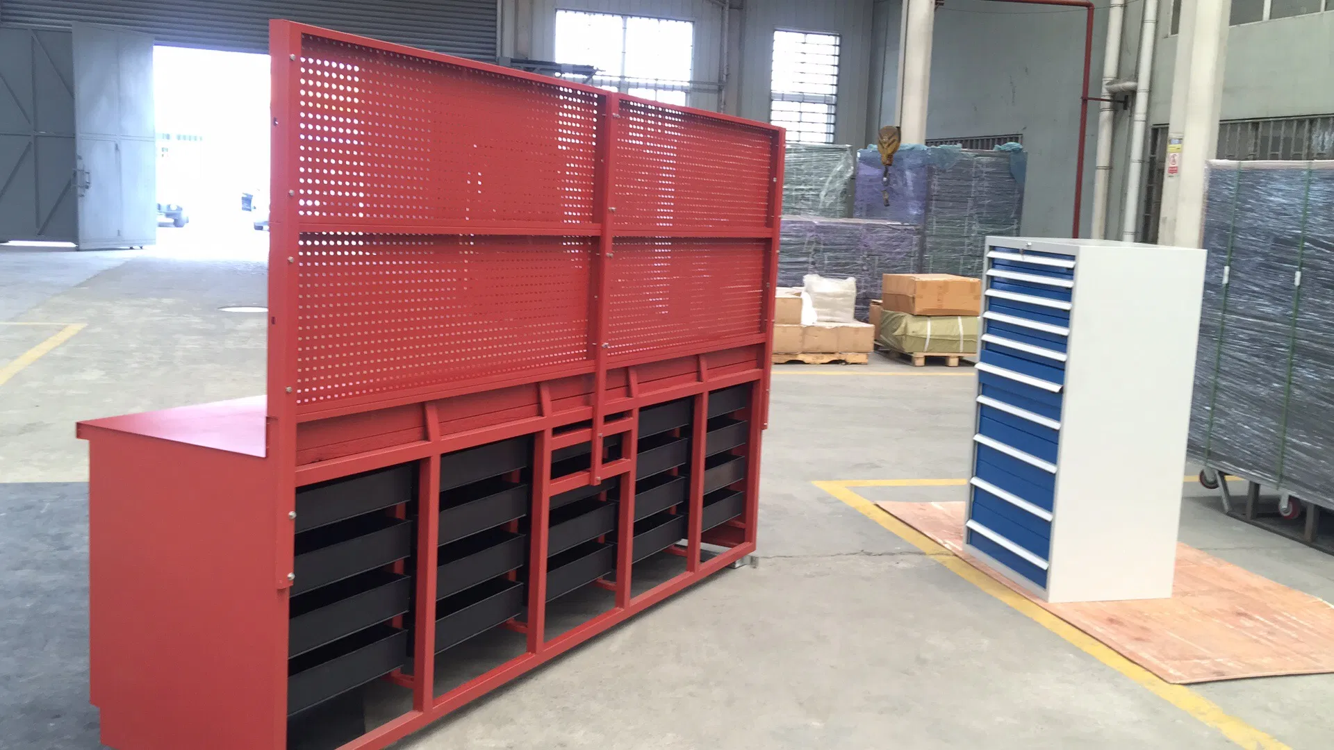 Tool Boxes Drawer Filling Storage Cabinets Steel Garage Workbench