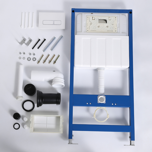 T281 Bathroom Accessories Steel Frame Concealed Cistern for Wall Hung Toilet