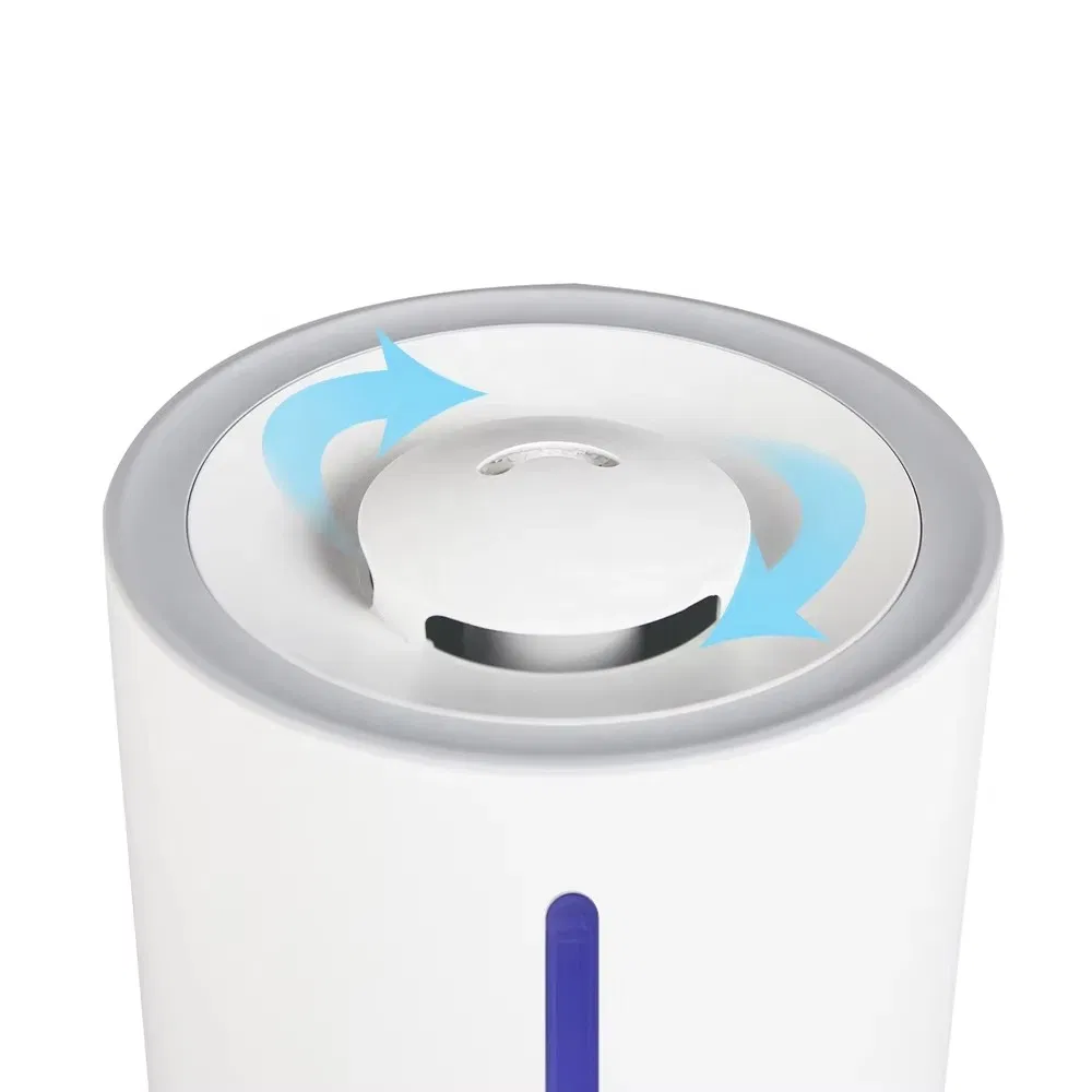 Portable 5L Aroma Diffuser Humidifier Mechanical Control Tabletop Cool Mist Ultrasonic Air Humidifier for Calm and Relaxation