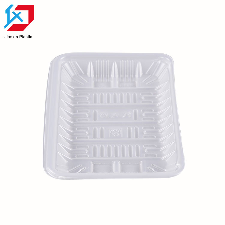 Black PP Plastic Food Tray Supermarket Vegetable Fruit Tray Plastic Tray