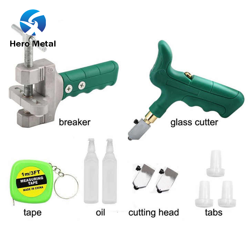 High-Strength Multi-Function Glass Portable Mirror Bit Cutting Diamond Tools Opening Set Tile Cutter Tile Cutter
