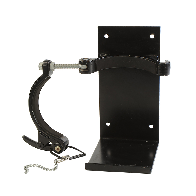 Black American Style Fire Extinguisher Bracket Fire Fixing Bracket Metal Bracket