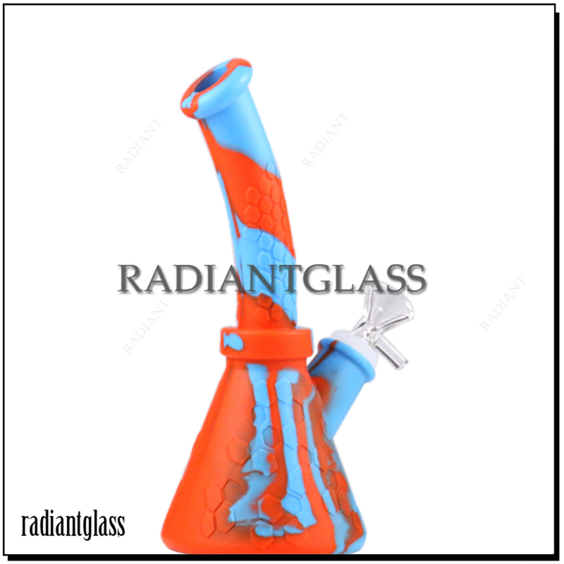 Multi-Color Water Pipe Smoking Hookah Manufacturer Silicone Pipe Beaker Wholesale Price Water Pipe Silicone Pipe