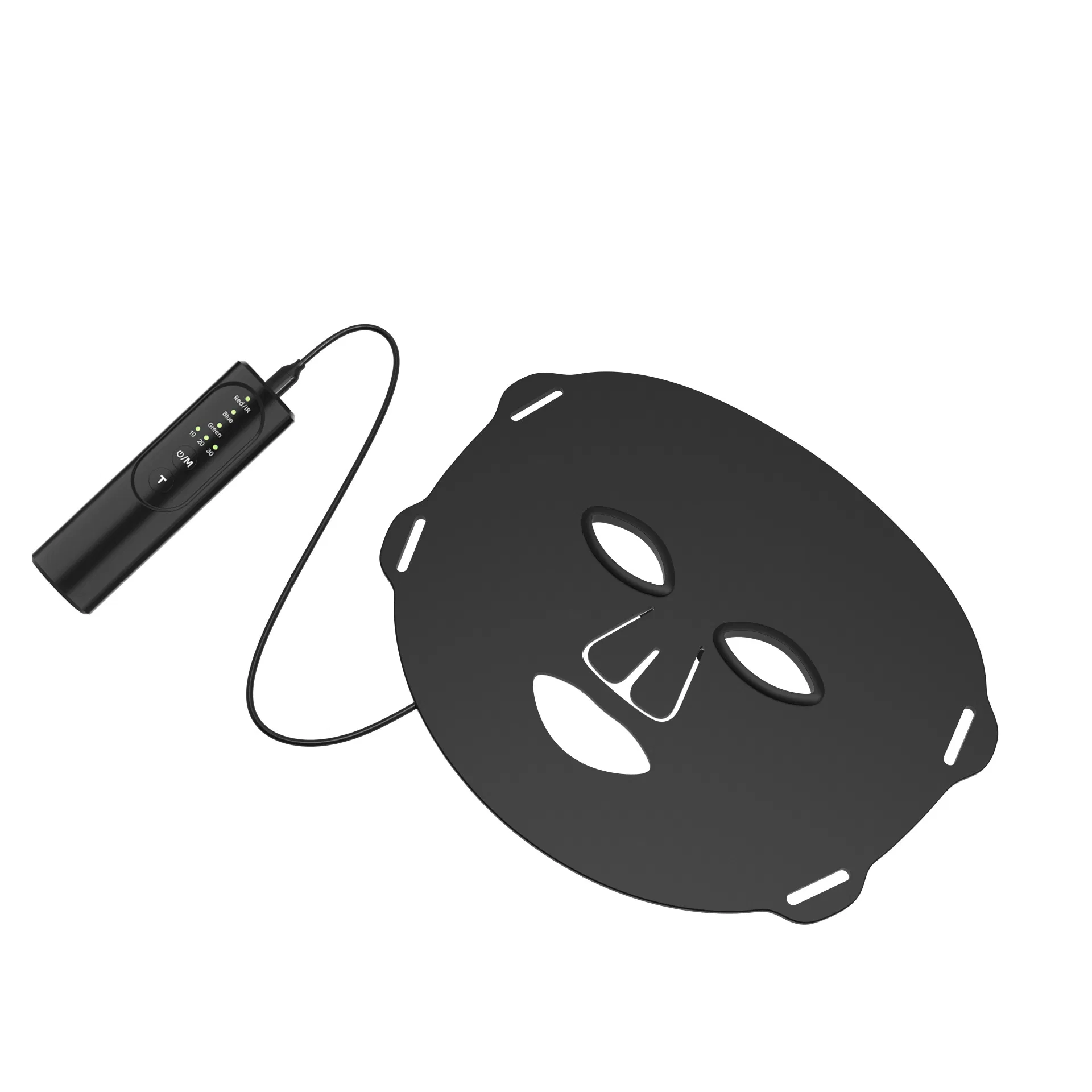 Photon Rejuvenation Facial Mask Device Red Blue Infrared Green Multi-Color Light Silicone LED Light Therapy Beauty Mask