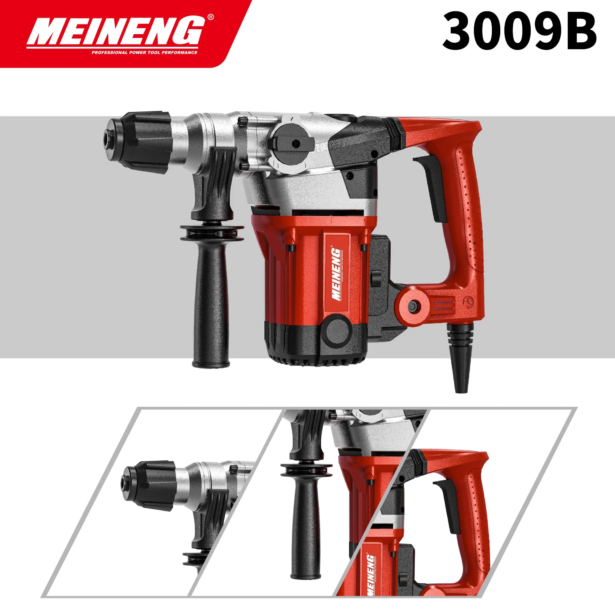 Перфоратор MEINENG 3009B, 1450Вт, 10Дж, SDS-MAX