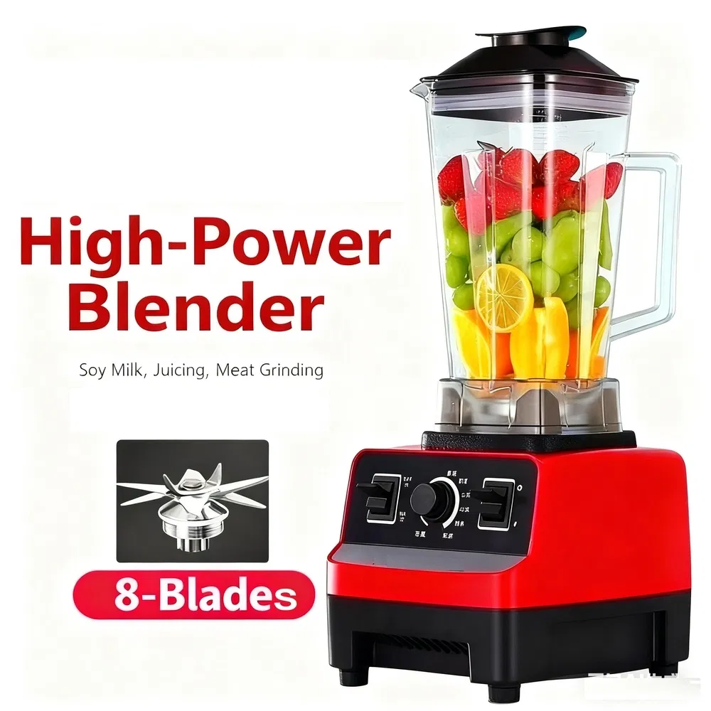Simple Splashproof 110-220V Electric Commercial Blender for Dessert Shops