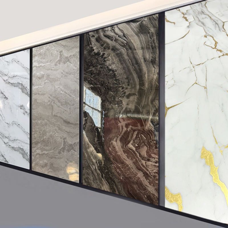 1220mm*2440mm UV Board PVC Marble Sheet Decorative Plastic Wall Panels
