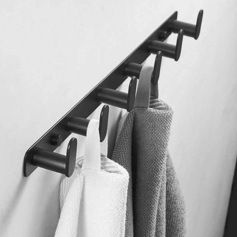 Крючок для полотенец и одежды Black White