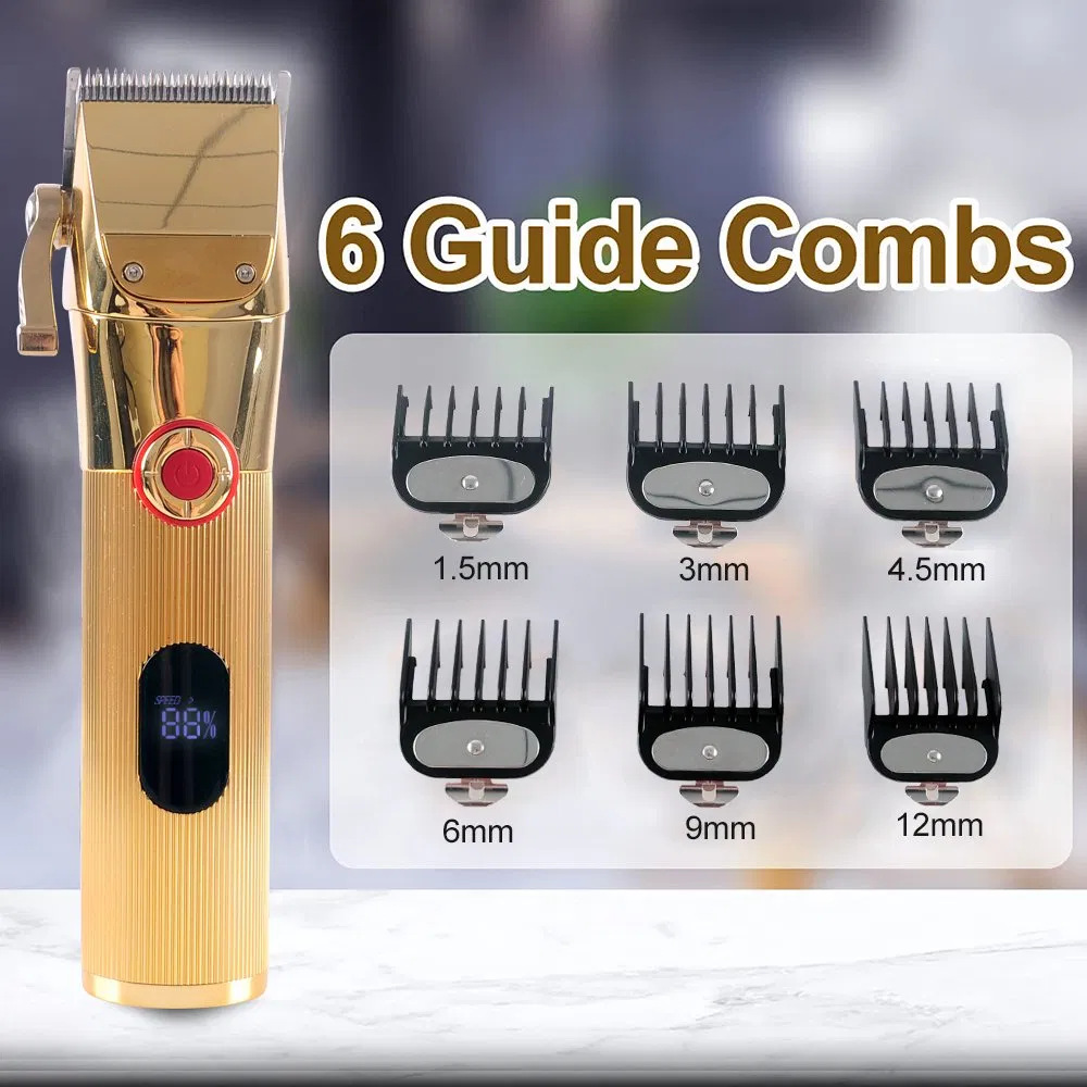 Electric Waterproof Rechargeable Proffessional Cordless Hair Clipper