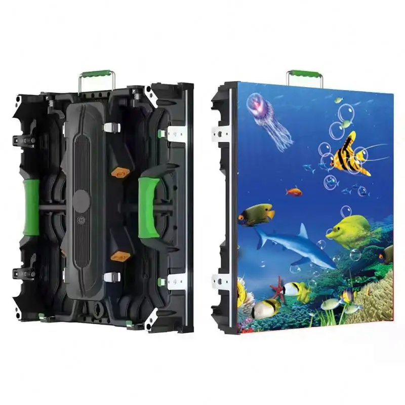 Full Color P4.81 500*500 mm LED Video Wall Advertising Board Outdoor LED Screen Display