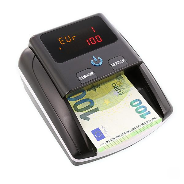 Al-130 LED Display Auto Currency Recognize Mini Portable Fake Note Bill Banknote Detector