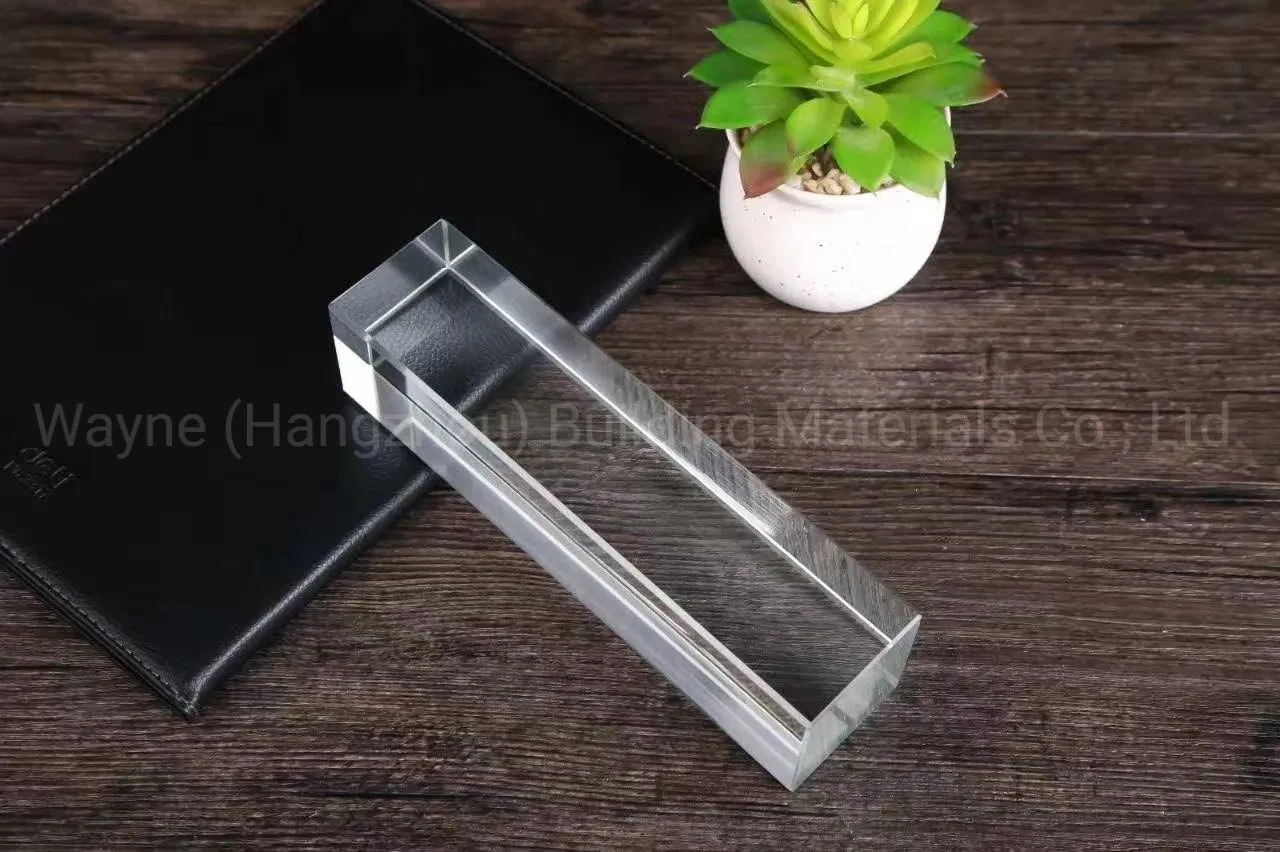 High Quality Ultra Clear Crystal Glass Brick