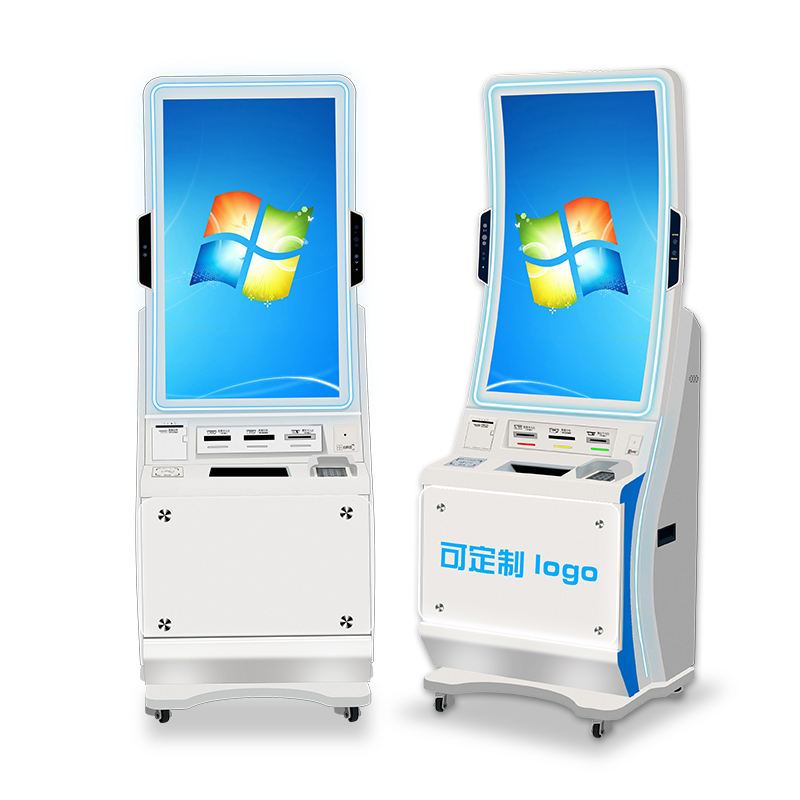32 Inch Hospital Self Service Kiosk Payment Kiosk with A4 Printer/ Windows/Android Healthcare Kiosks