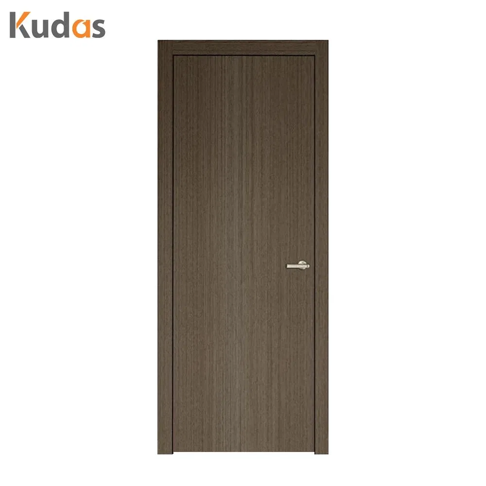 American Simple Design Internal Room Home HDF MDF Panel Solid Wooden Veneer Interior Door