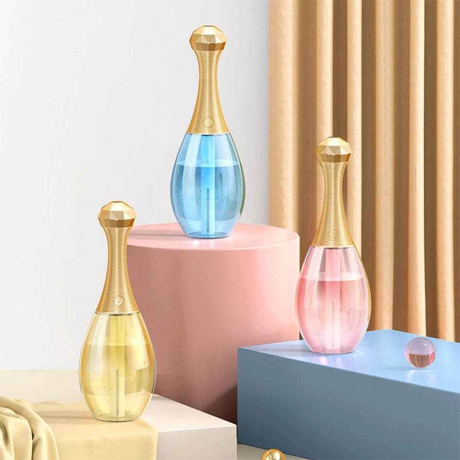 Mini Portable Cute USB Wireless Aroma Diffuser Ultrasonic Water Cooling Fog Humidifier