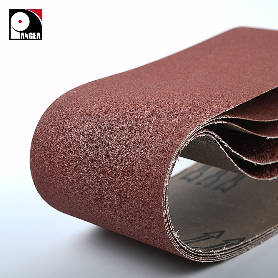4*36 Inch Aluminum Oxide Sanding Belt for Polishing Wood Stainless Steel Metal