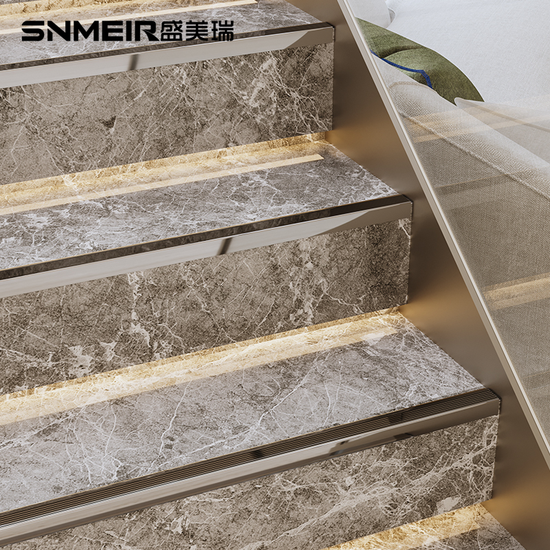 High-Quality Metal Corner Stair Nosing with Custom Tile Trim Lengths