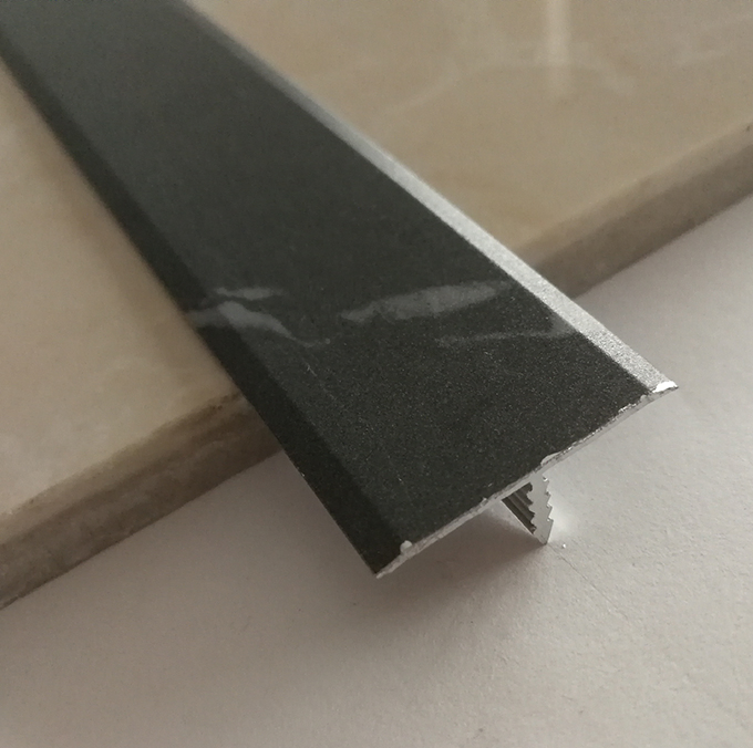 Stainless Steel Tile Trim with Marble Pattern