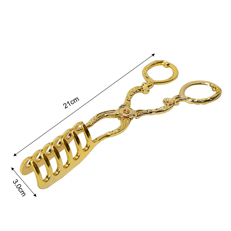 Щипцы для спагетти и салата 21 см, золото