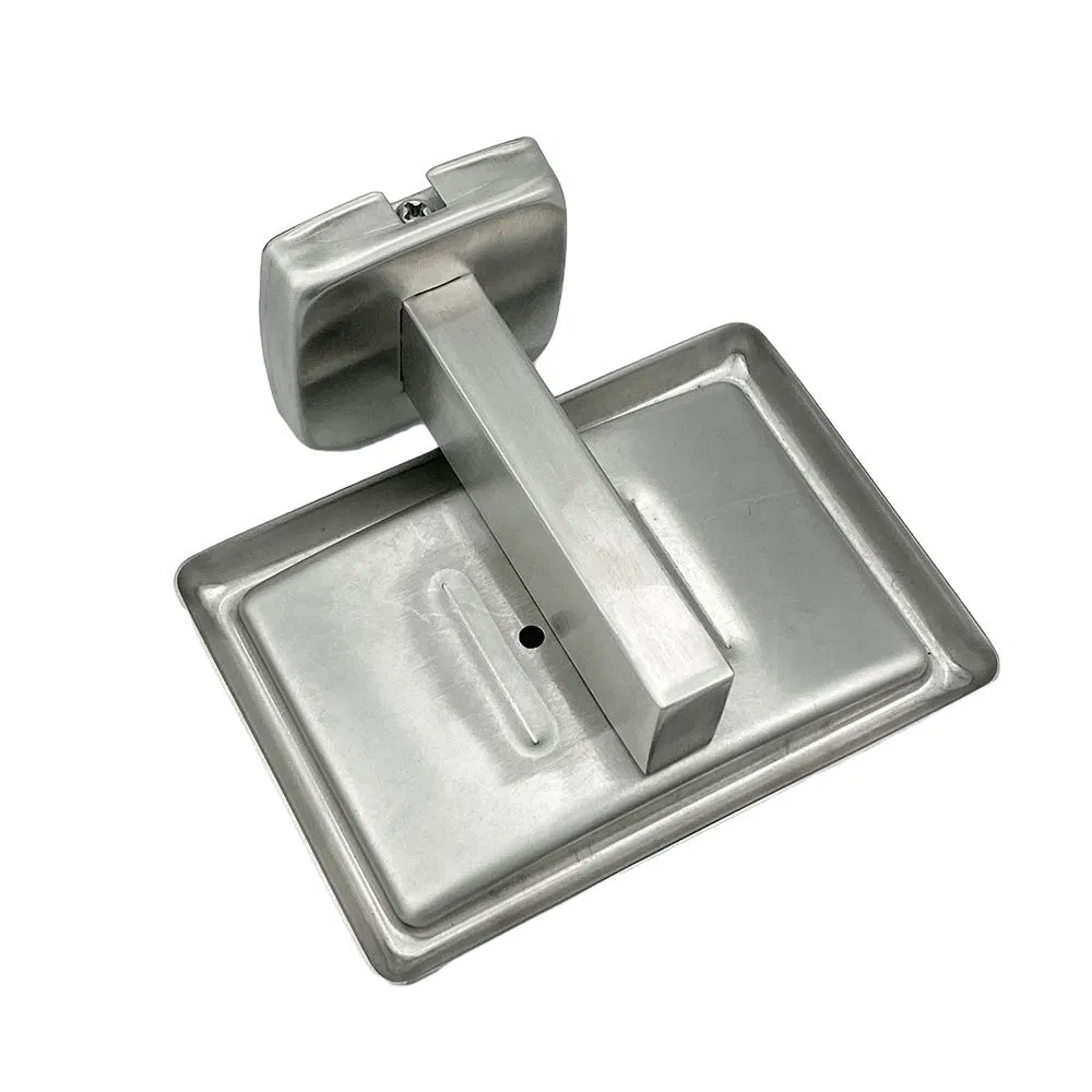 American Stainless Steel Bathroom Accessories Wall Mounted Soap Dish Soap Holder with Drain