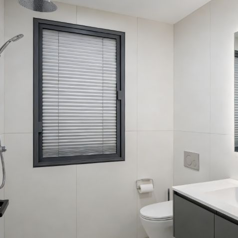 Magnetic Dimming, Cordless Operation Built-in Hollow Louver, Anti-Pinch Safety