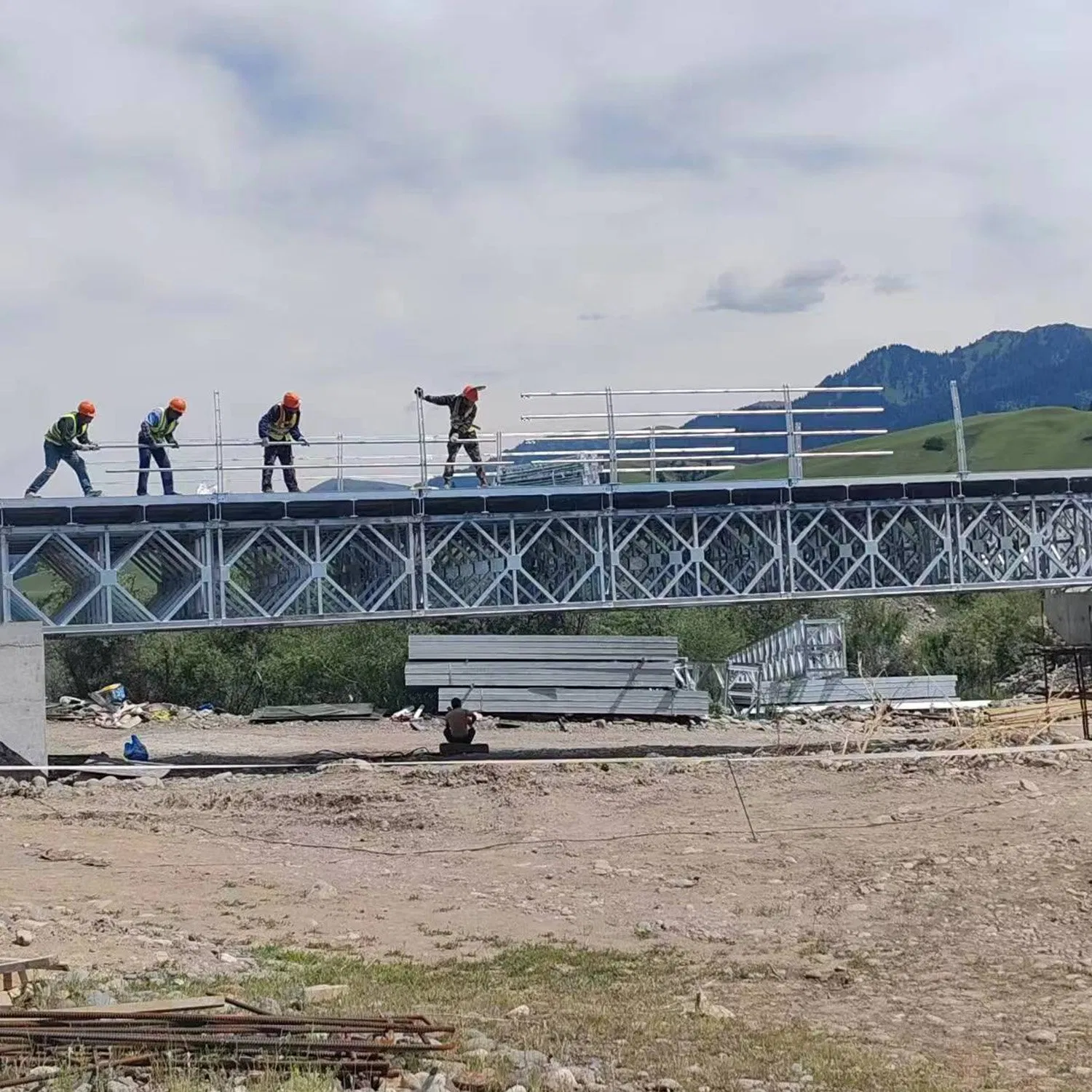 Durable Steel Bailey Bridge for Quick Emergency Access Solutions