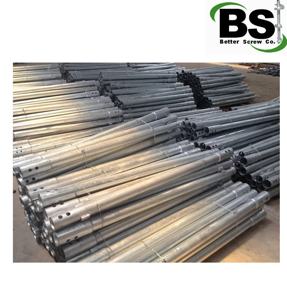 Ground Screw OEM Galvanized Helical Pier