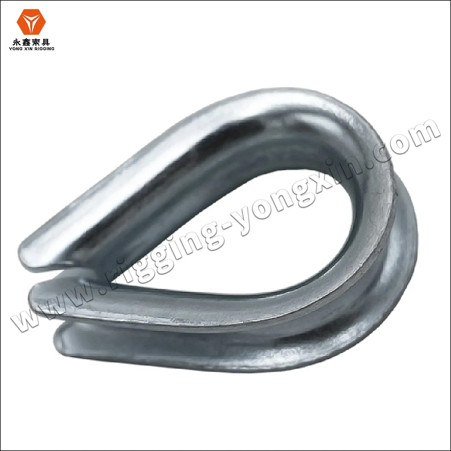 AISI304/316 Stainless Steel Cable Thimble European Standard High Polished Wire Rope Thimble