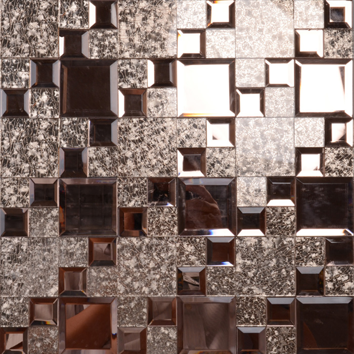 Villa Hotel Background Wall Decorative Mirror Patterns Mosaic