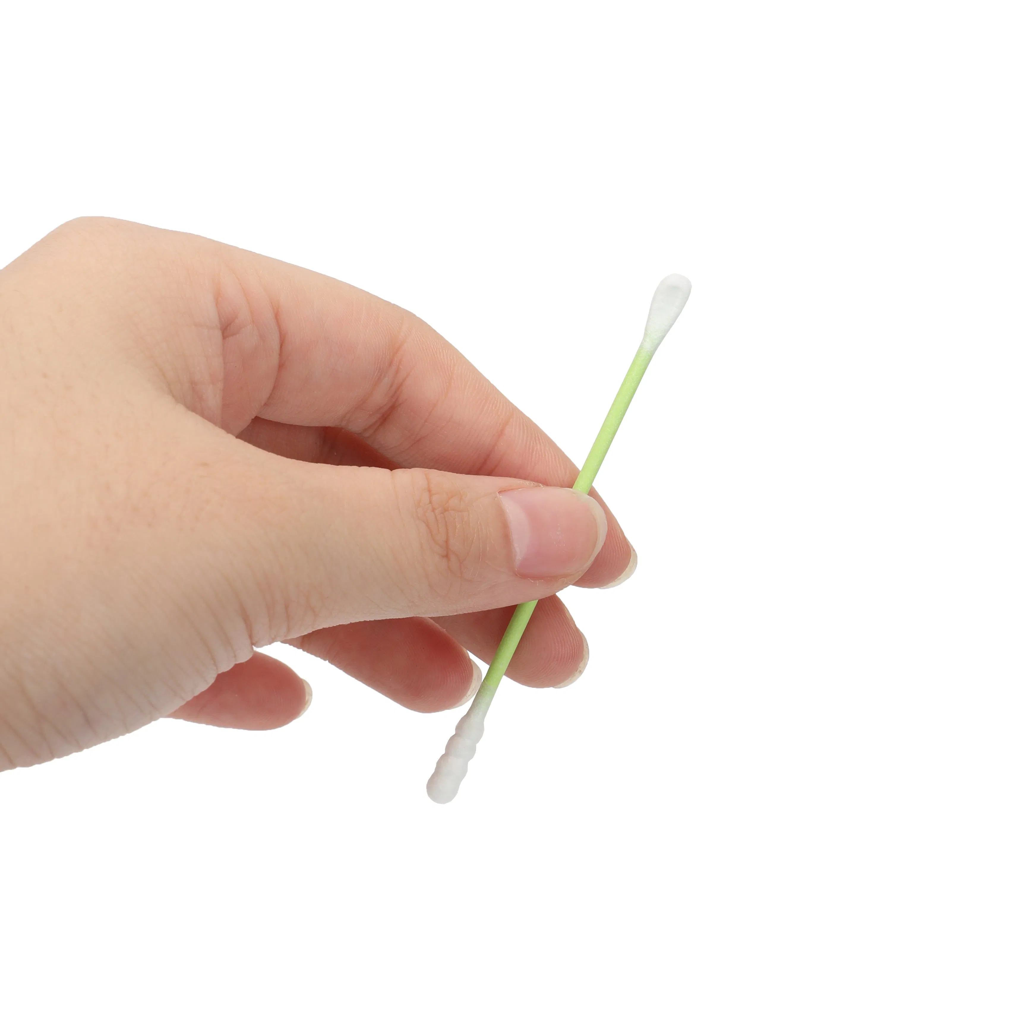 200PCS Baby Ear Cleaning Cotton Swab Disposable Baby Cotton Swabs Two-Headed Paper Shaft Cotton Bud