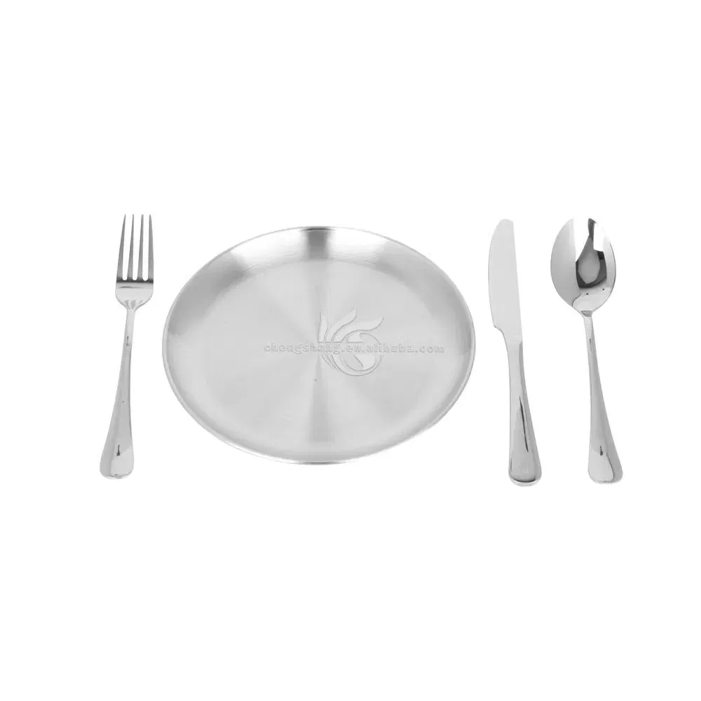 Wholesale Camping Tableware Bag Stainless Steel Knife Fork Spoon Travel Cookware Flatware Utensils Set