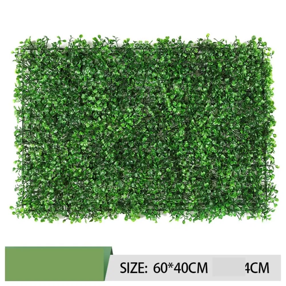 Decorative Artificial Hedge Fence Landscape Artificial Vertical Green Wall Plants Wyz19688