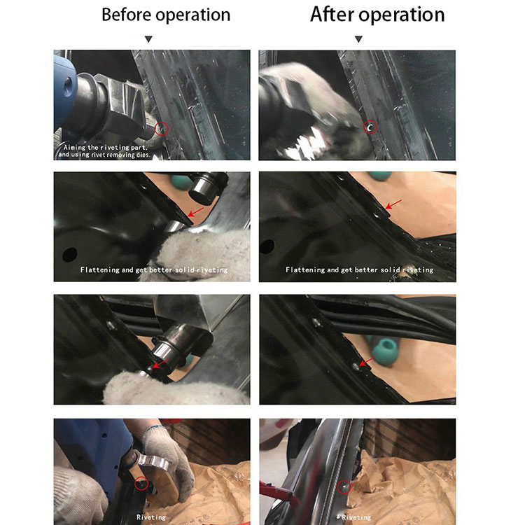 Electric Self Piercing Riveting Machine for Sheet Metal Work