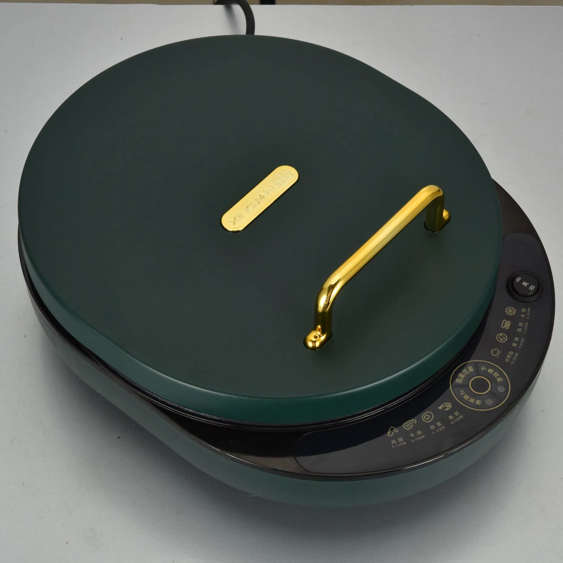 Multifunctional Die-Cast Aluminium Electric 2 Sides Grill Pan