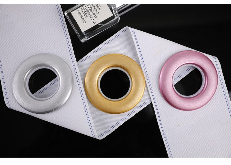 Wholesale Durable 8cm ABS Plastic Curtain Eyelet Ring Curtain Accessories