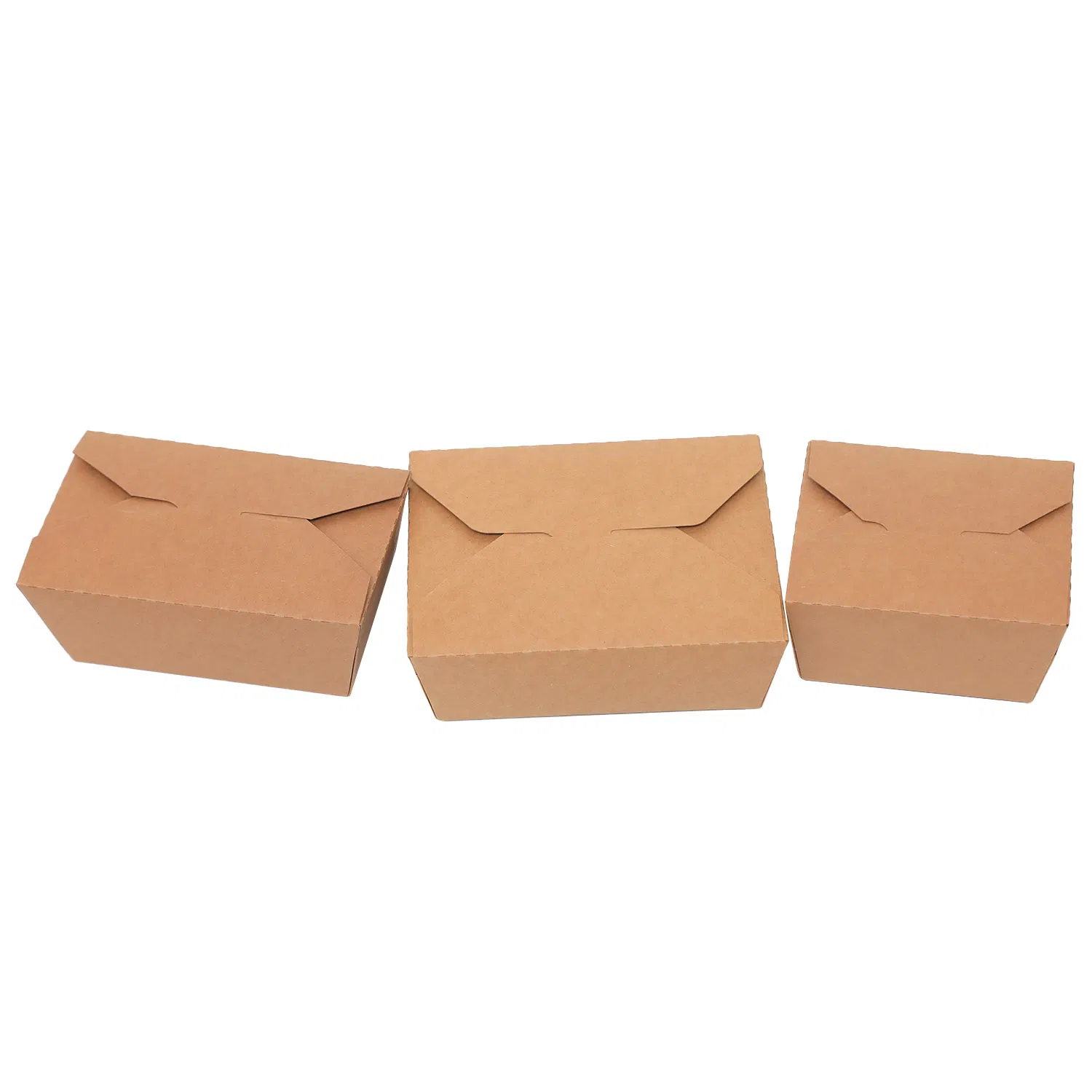 Custom Disposable Restaurant Take Away Lunch Packing Boxes for Fast Food
